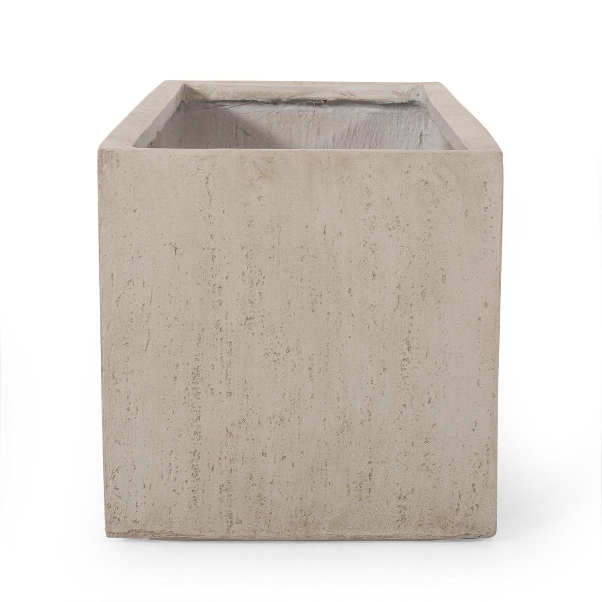 Stark Home Ella Outdoor Modern Med Cast St1 Planter Set (2)