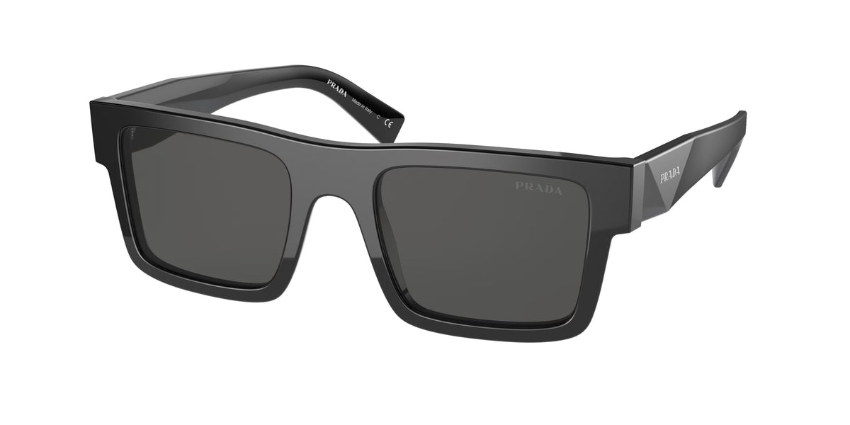 Prada PR 19WS Sunglasses - Black/Dark Grey