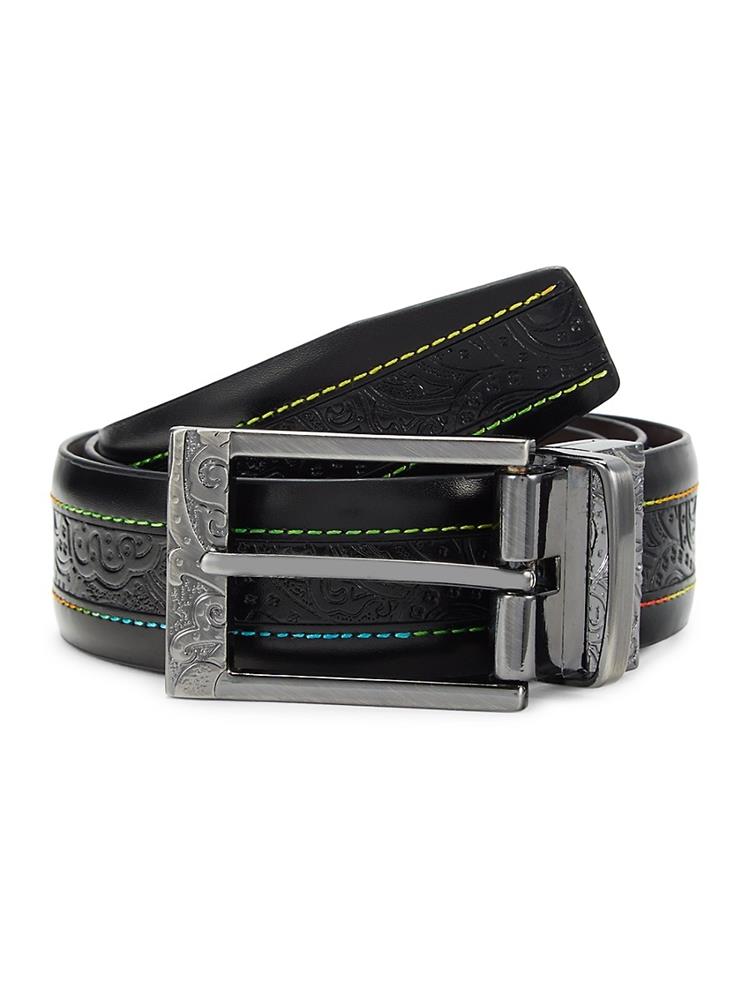 Robert Graham Accessories Ciscan Men's Reversible Belt Size 32
