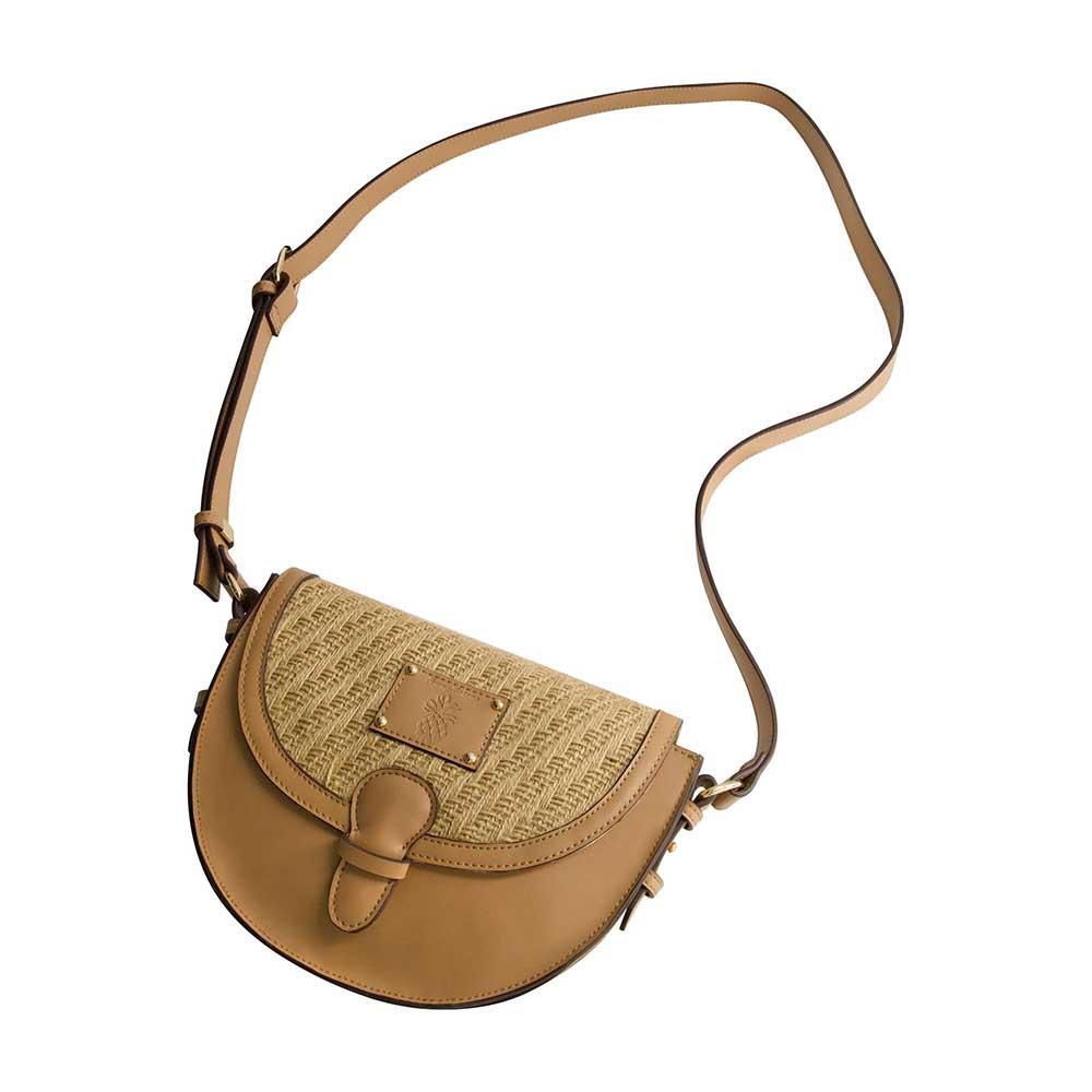 Tommy Bahama Handbags Raffia Crossbody Flap Bag