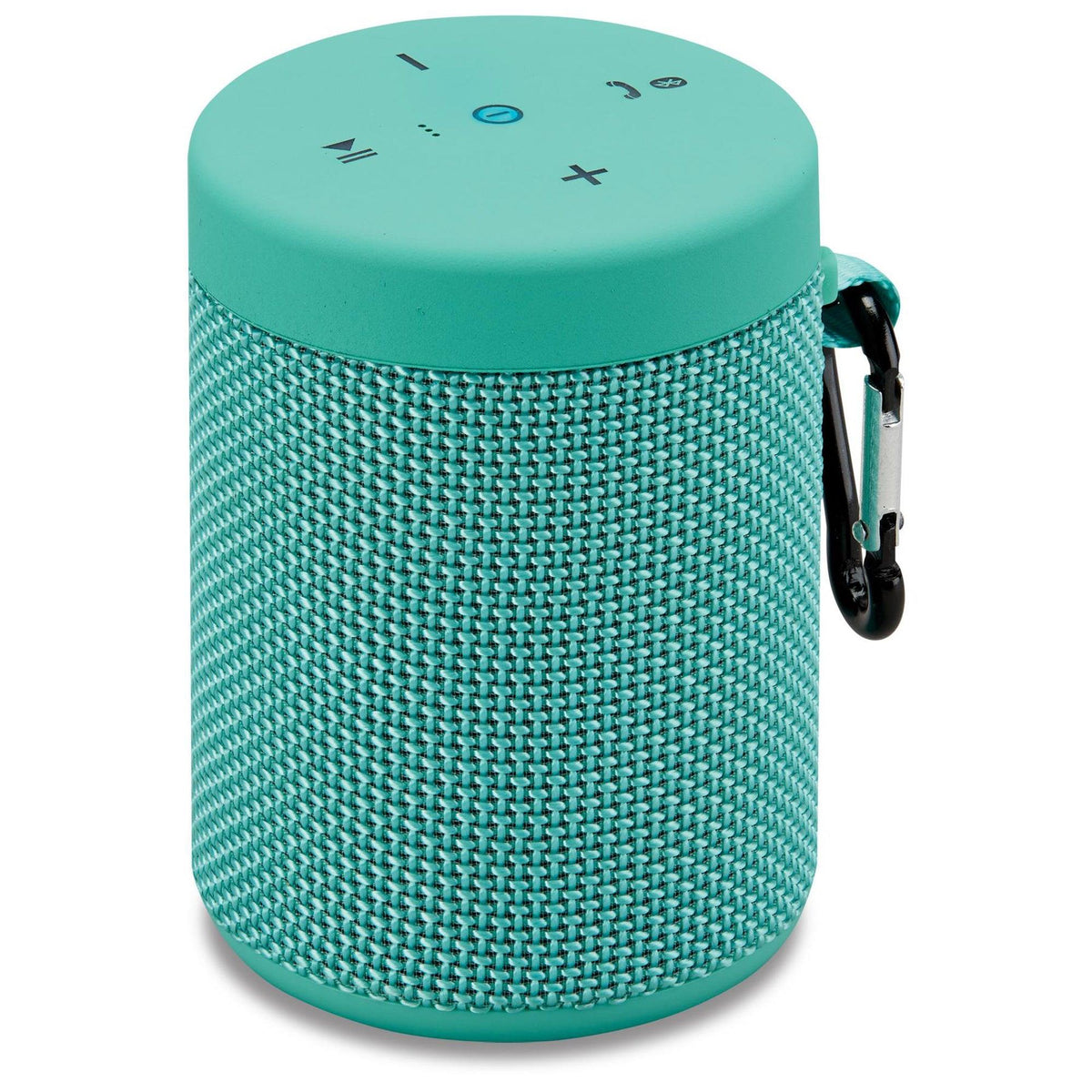 iLive Waterproof Fabric Portable Speaker w/ Speakerphone Turquoise