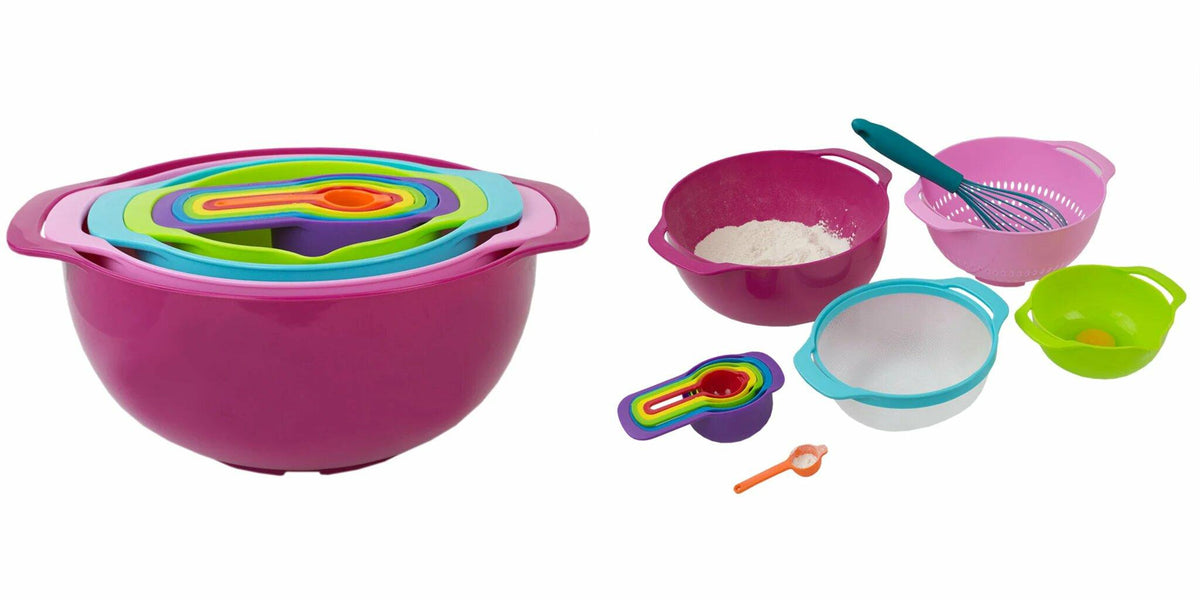 Bella Home 10 Piece Nested Kitchen Prep Set