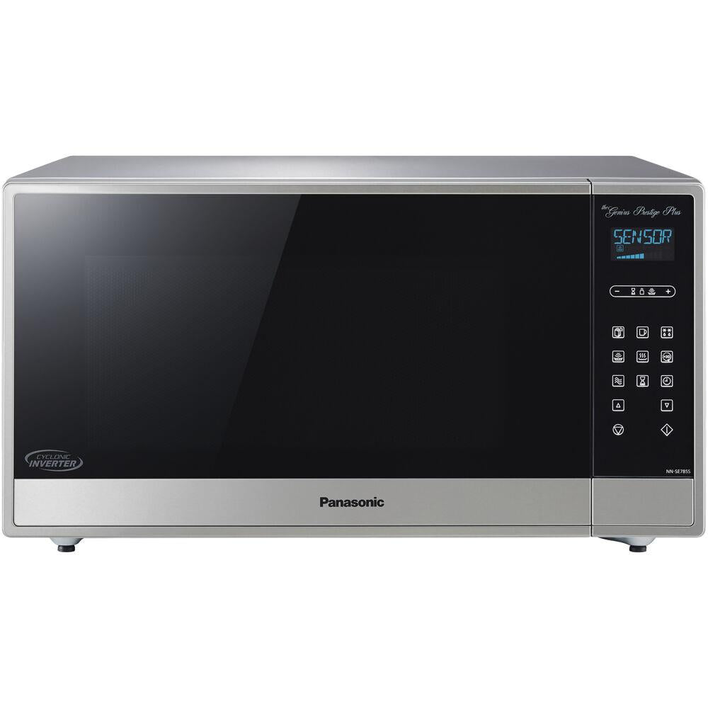 Panasonic 1.6-Cu. Ft. Built-In/Countertop Cyclonic Wave Microwave Oven with Inverter Technology in Fingerprint