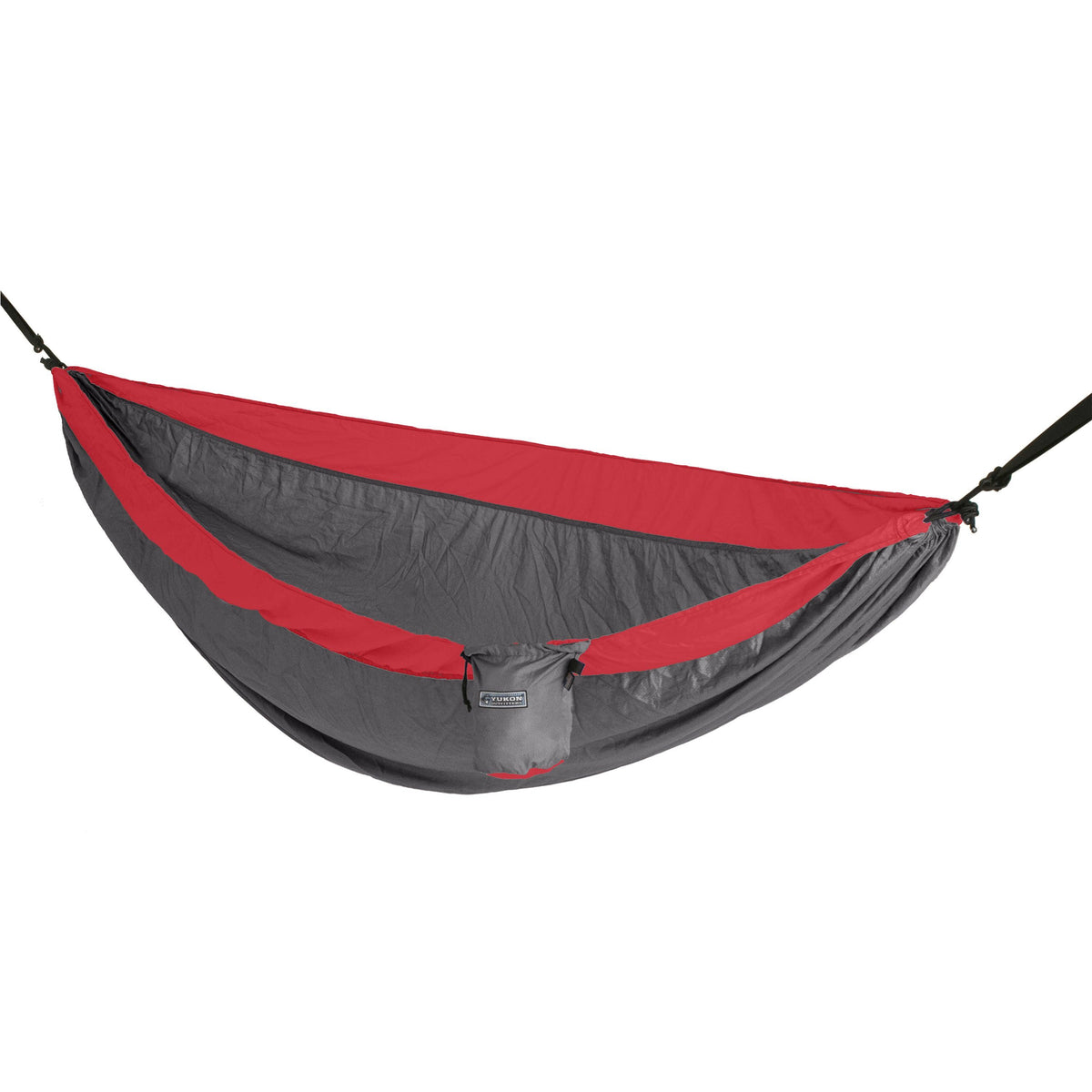 Yukon Outfitters Patriot Double Hammock Gray/Red