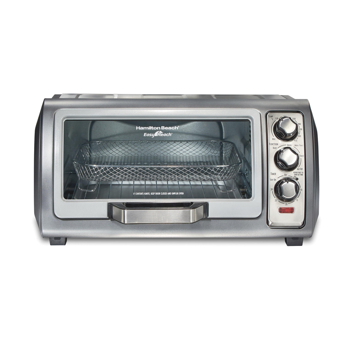 Hamilton Beach Sure-Crisp Air Fryer Toaster Oven w/ Easy Reach Door