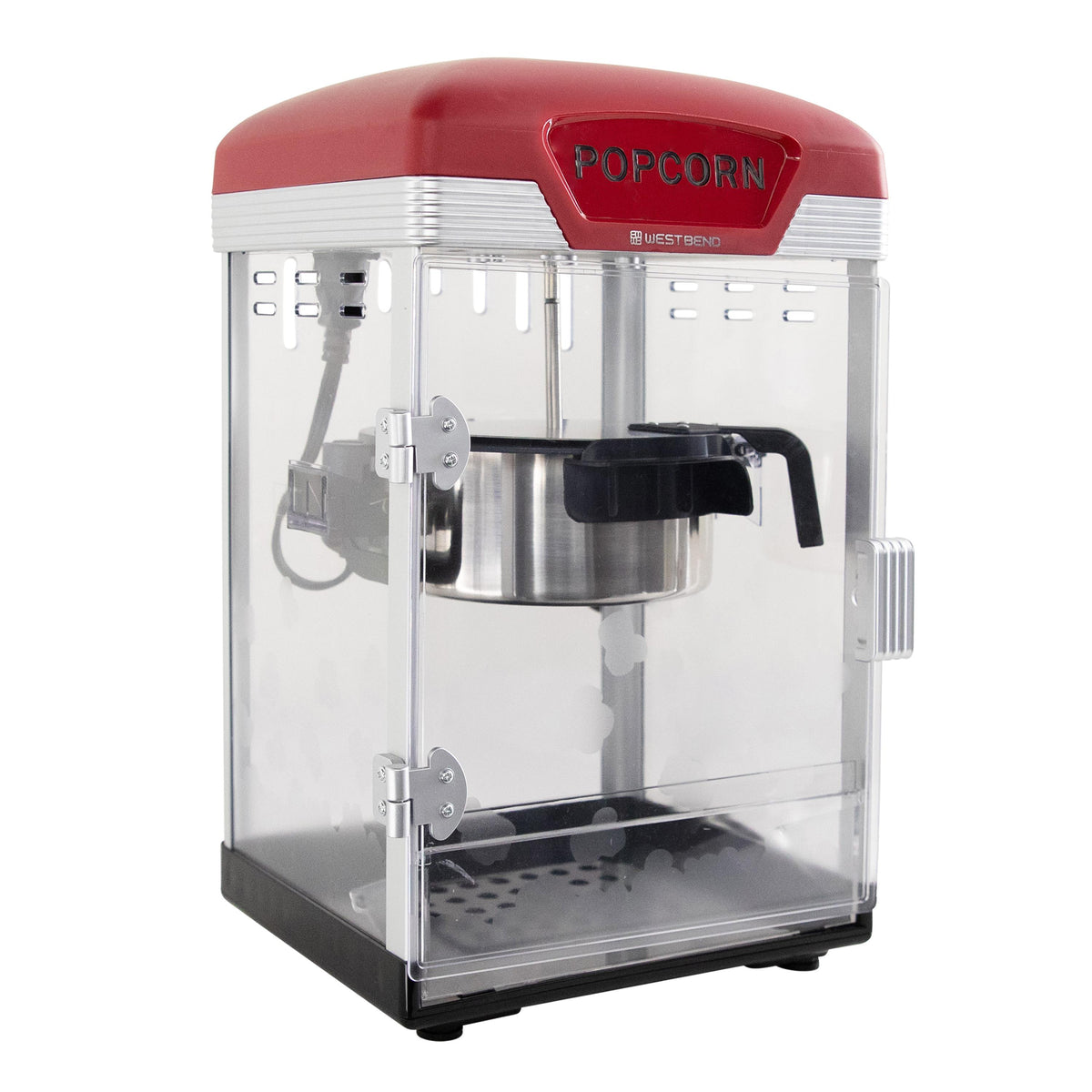 Legacy West Bend - 4 Qt Theater Crazy Popcorn Maker - Red