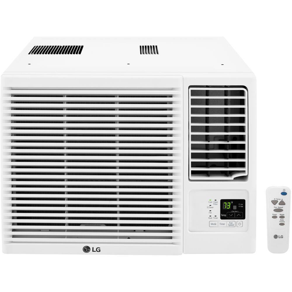 LG Home Comfort 23,000 BTU 230V Window-Mounted Air Conditioner with 11,600 BTU Supplemental Heat Function