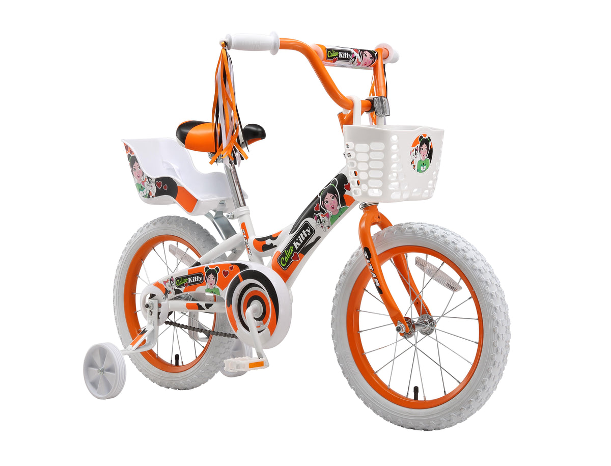 BikeUSA 16" Girls Calico Kitty BMX