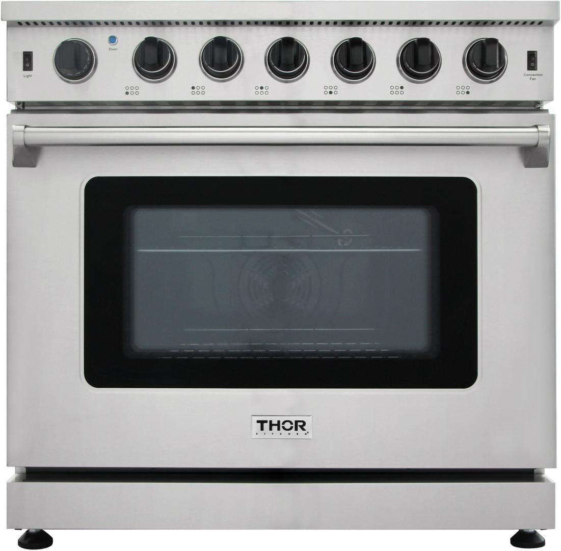 Thor 36" 6.0 Cu. Ft. Pro-Style Gas Range