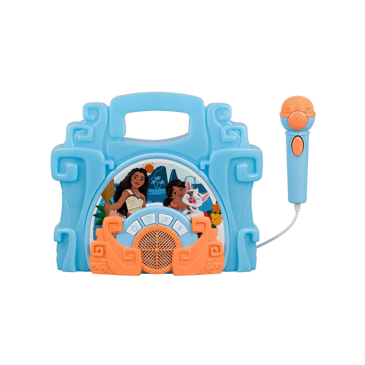 eKids by iHome Moana 2 Bluetooth Sing-Along Boombox w/ Microphone Ages 3+ Years