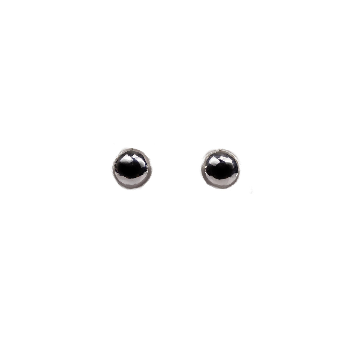 Completely Bella Bead Earrings in Silver Tone