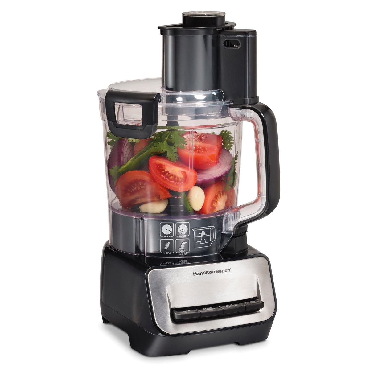Hamilton Beach 14 Cup Stack & Snap Duo Food Processor