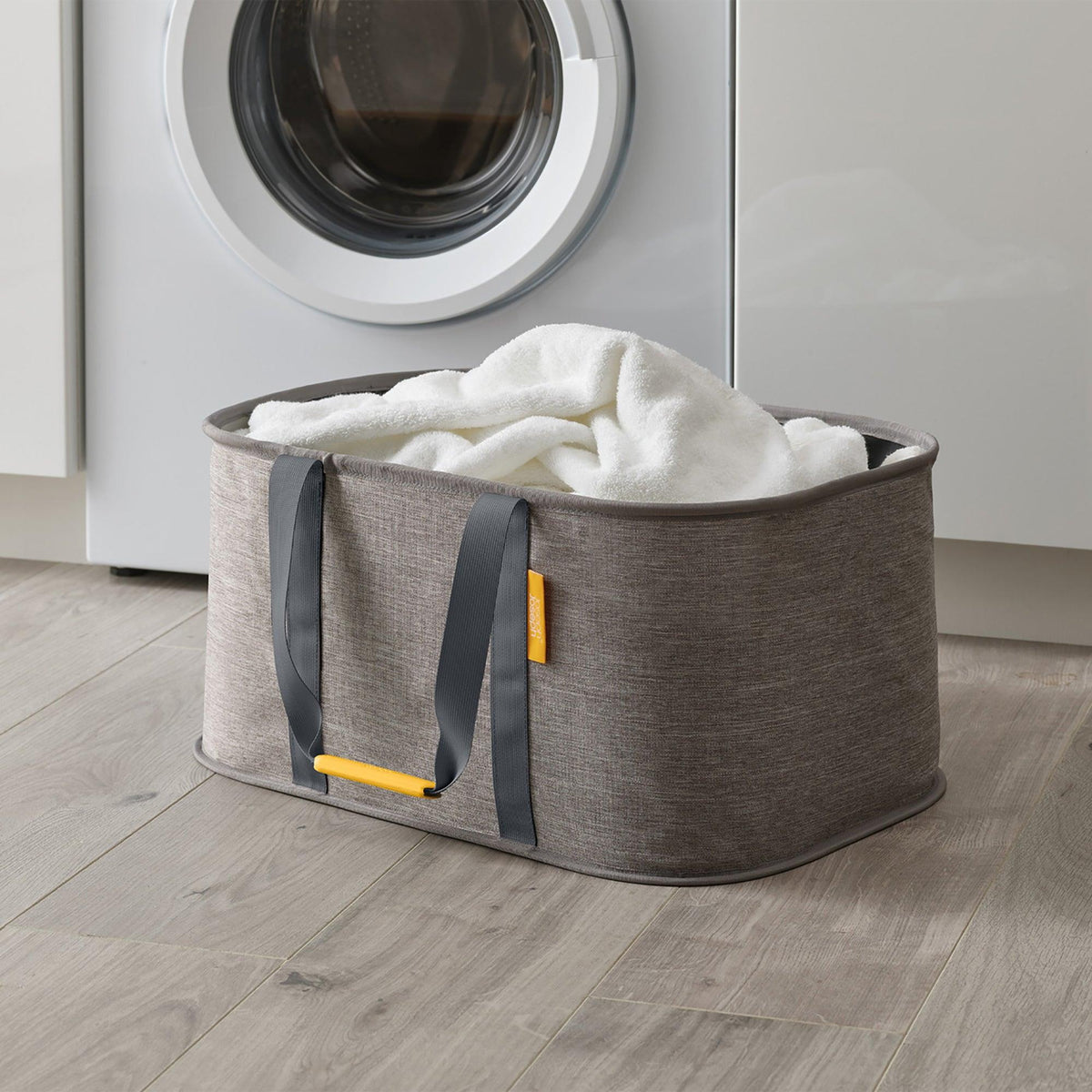 Joseph Joseph Hold-All 35L Collapsible Laundry Basket Gray