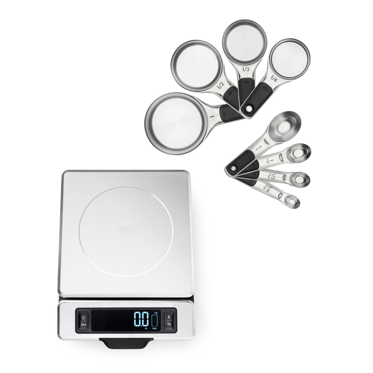OXO Good Grips Stainless Steel Kitchen Measuring Set