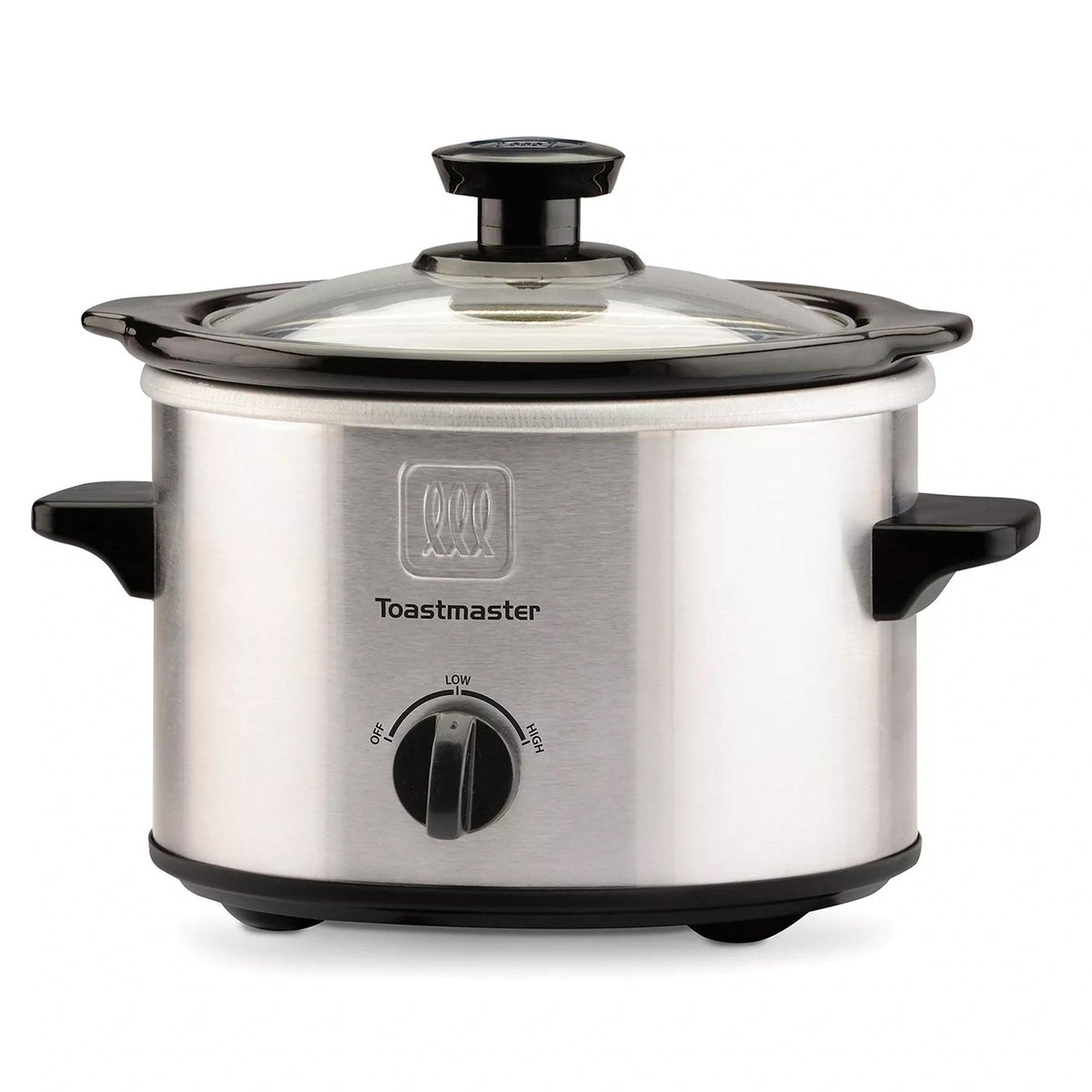 Toastmaster 1.5qt Slow Cooker Brushed Stainless Steel