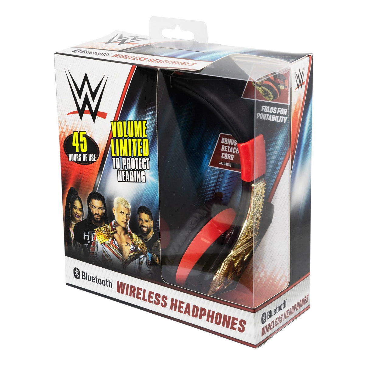 eKids by iHome WWE Bluetooth Youth Headphones