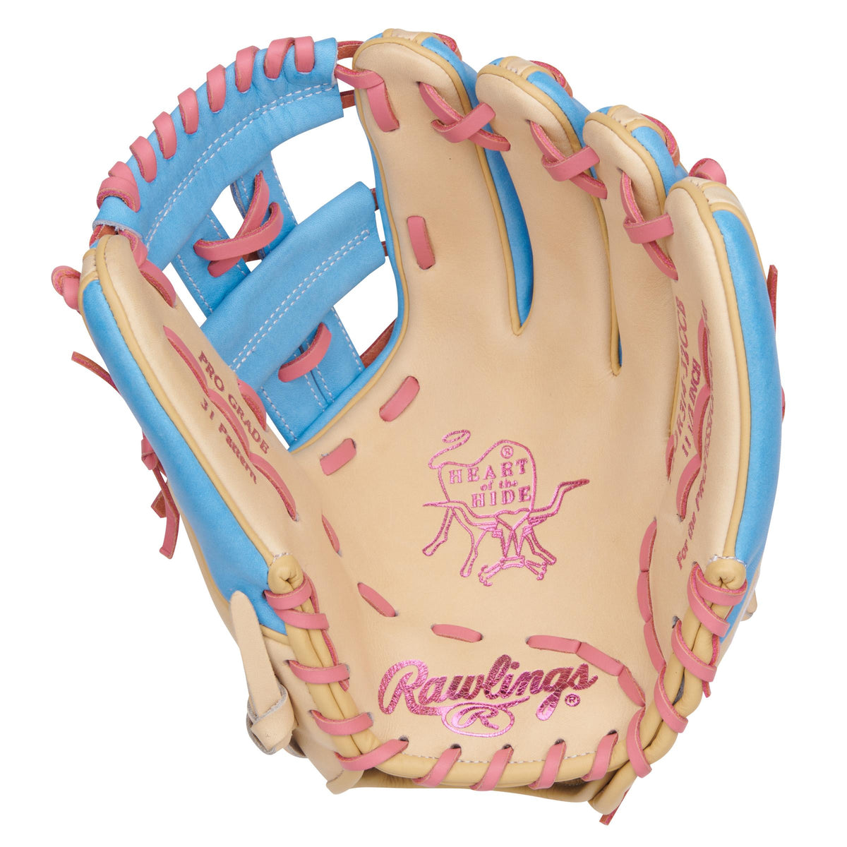 Rawlings - Heart of the Hide Series 11.5-Inch Infield Baseball Glove, RHT
