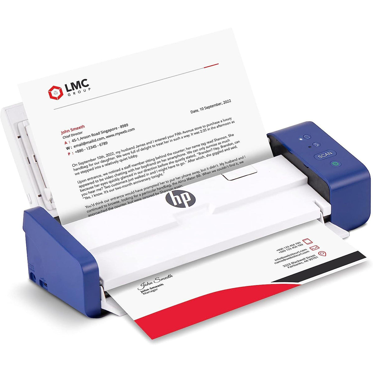 Hewlett Packard HP Duplex Document Scanner & Photo Scanner