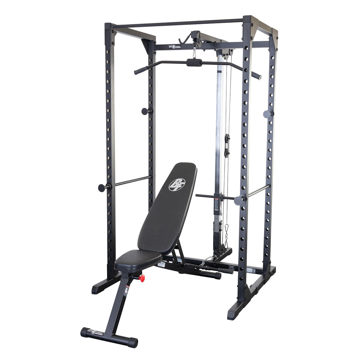 Body-Solid Best Fitness Power Rack w/Lat & Bench