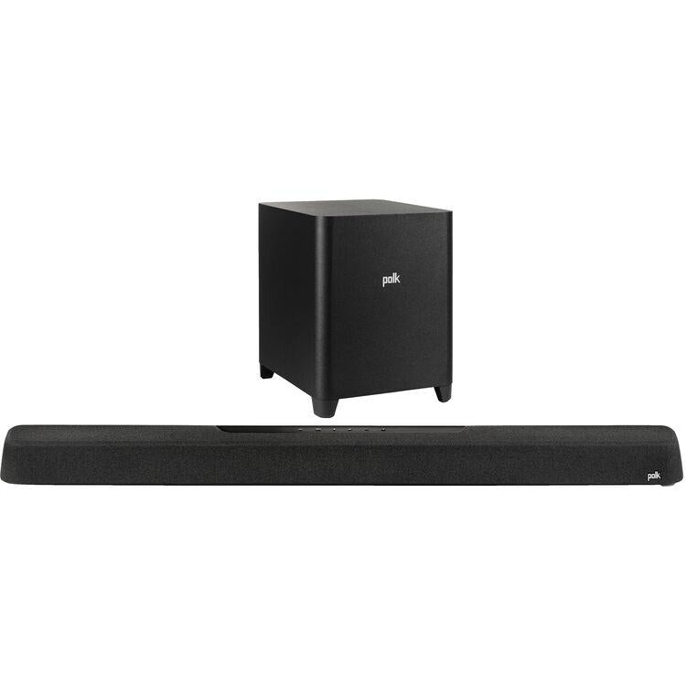 Polk MagniFi MAX AX 3.1.2 Channel Sound Bar w/Wireless Subwoofer System
