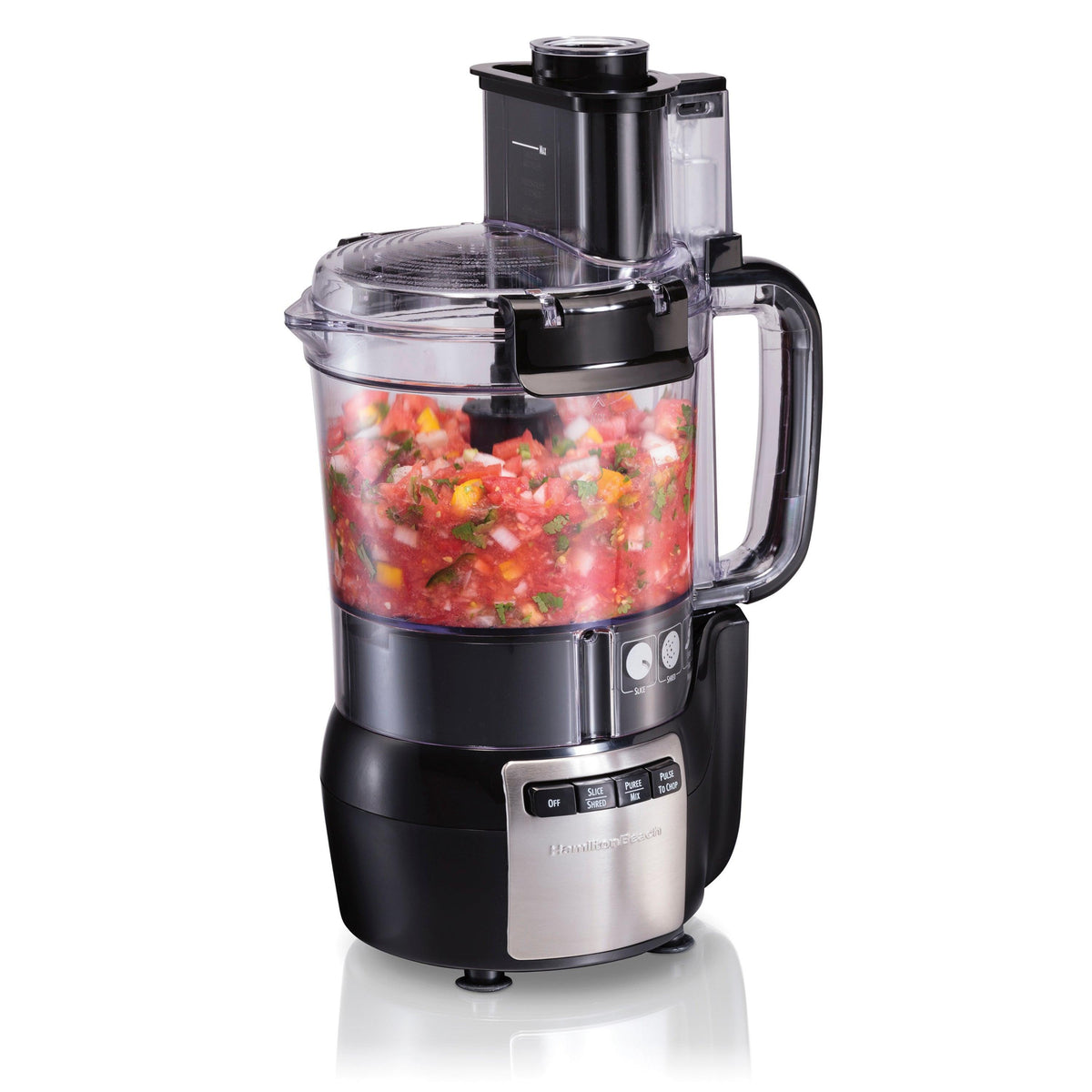 Hamilton Beach 12 Cup Stack & Snap Food Processor