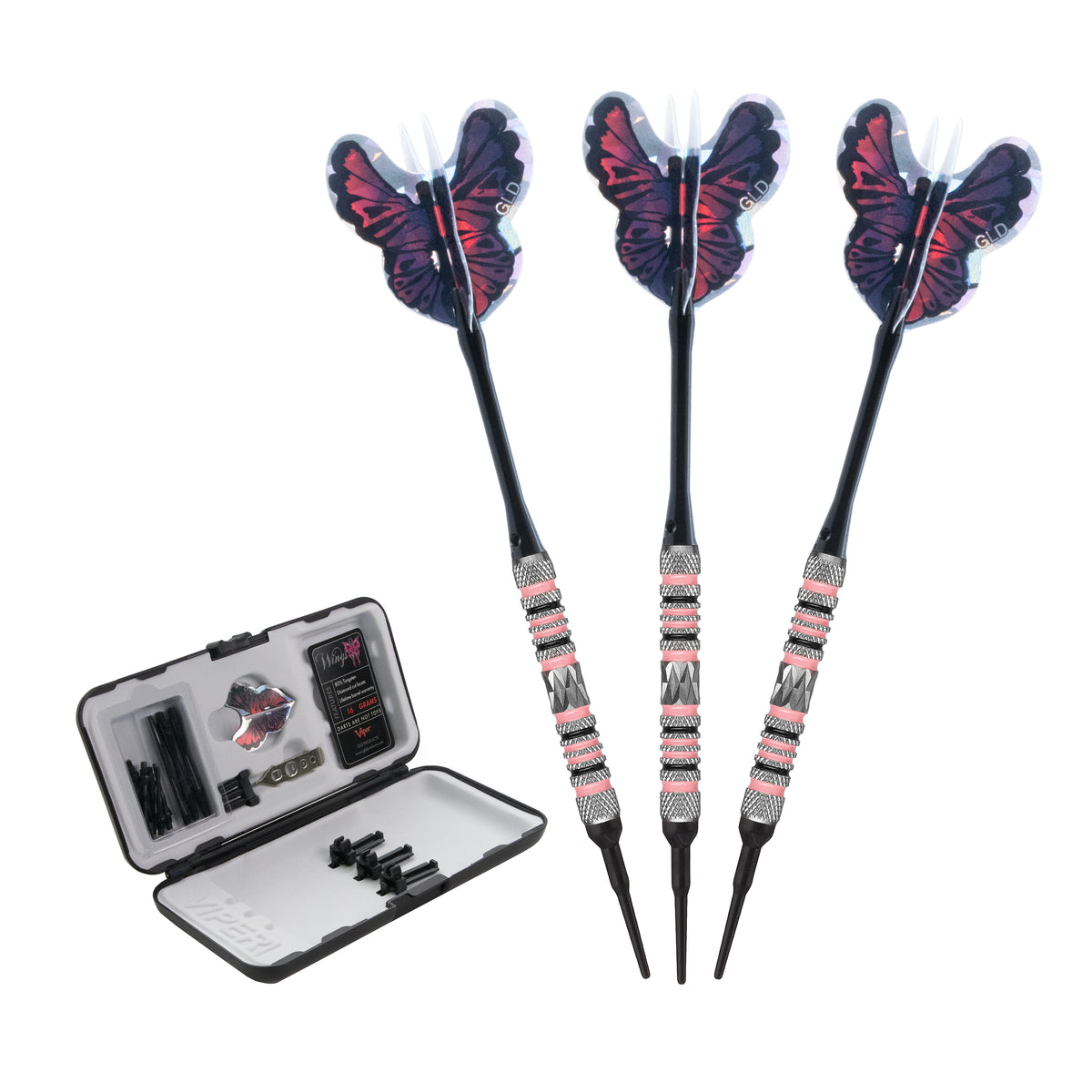 Viper Wings Tungsten Soft Tip Darts 16 Grams