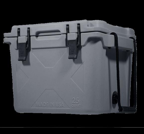 Gray Granite 25 QT Bison Cooler
