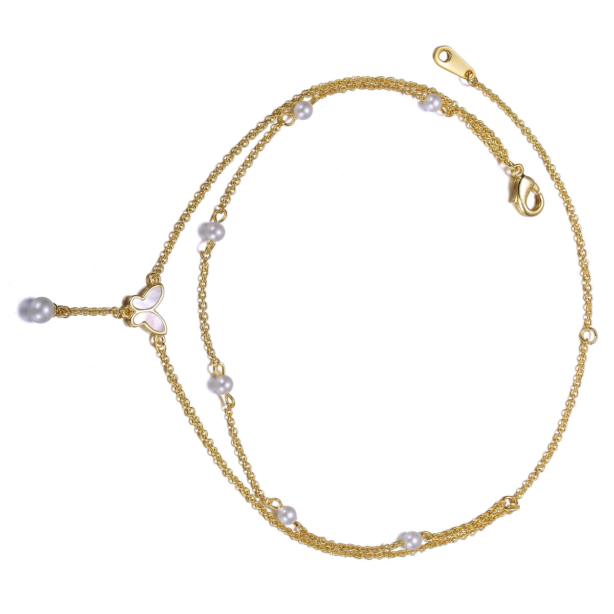 GENEVIVE Timeless Necklace Size 10.25"