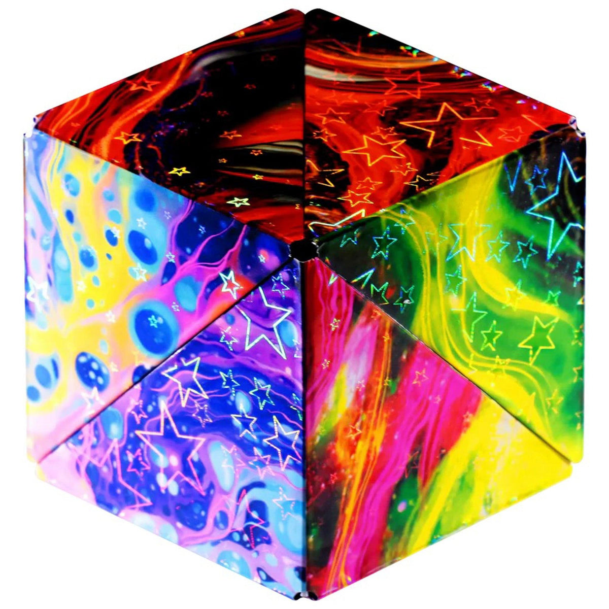 Shashibo Puzzle Cube Holographic 2.0 Cosmos