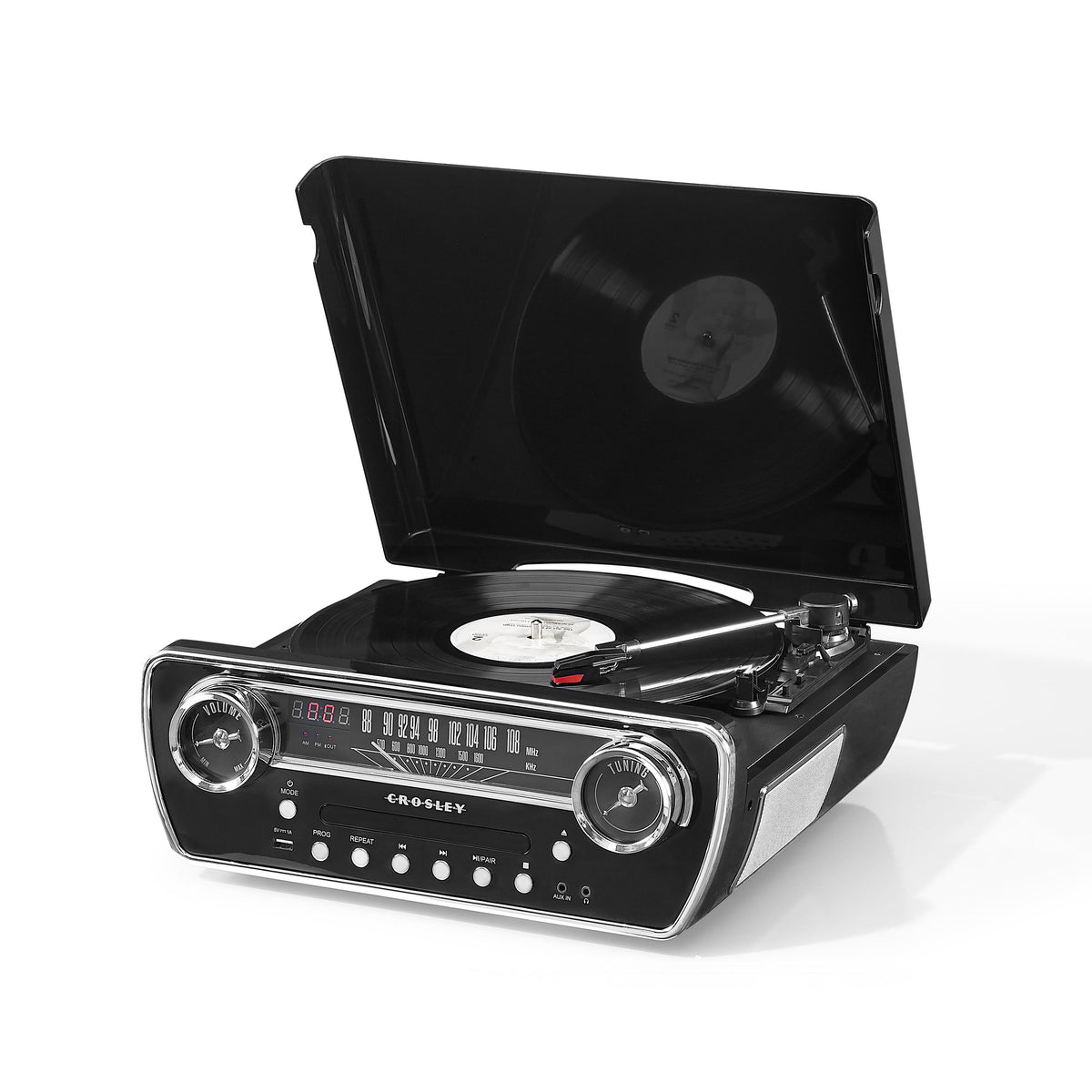 Crosley Radios Powel 7-In-1 Record Player