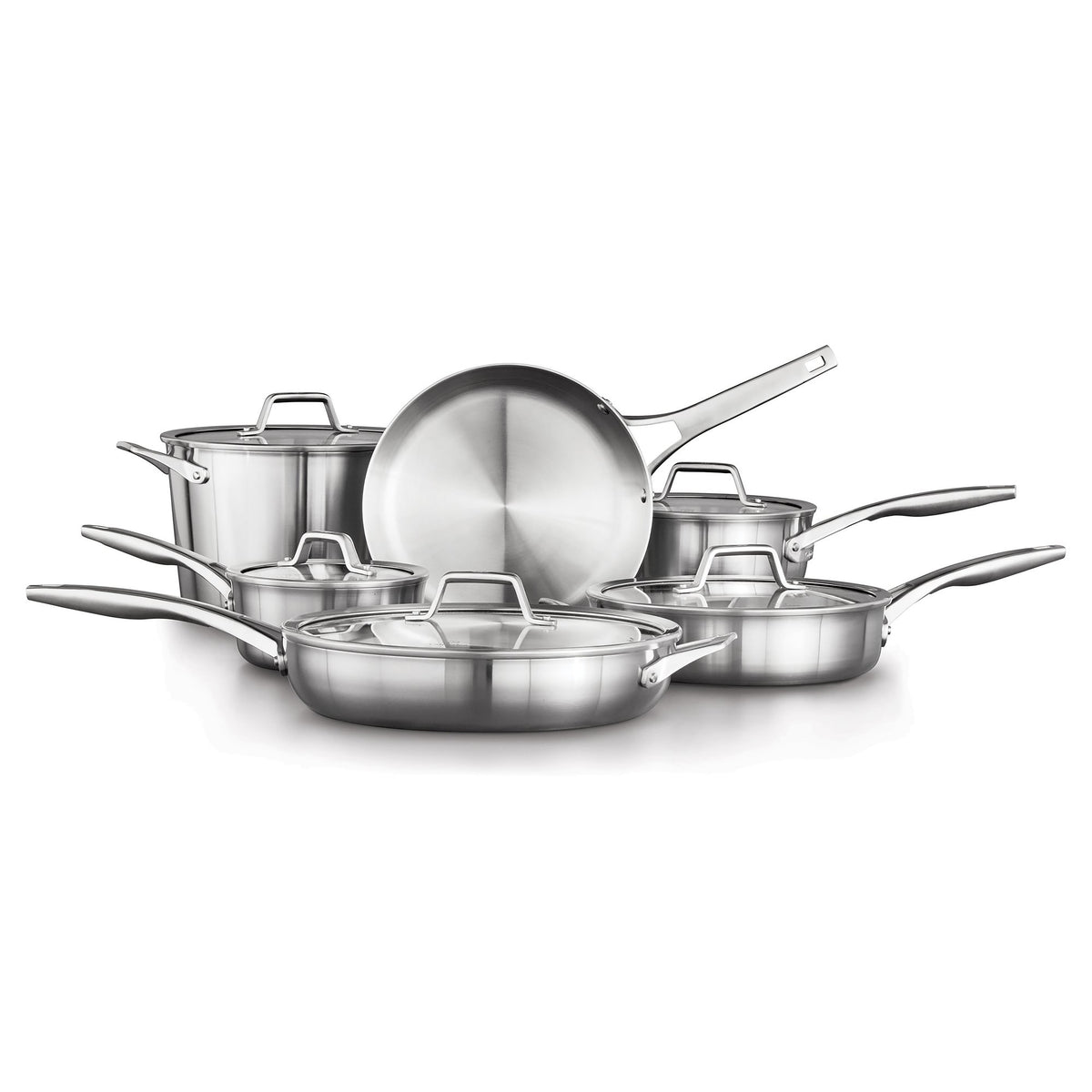 Calphalon Premier Stainless Steel 11pc Cookware Set