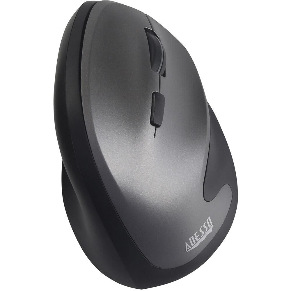 Adesso Antimicrobial Wireless Vertical Ergonomic Mouse