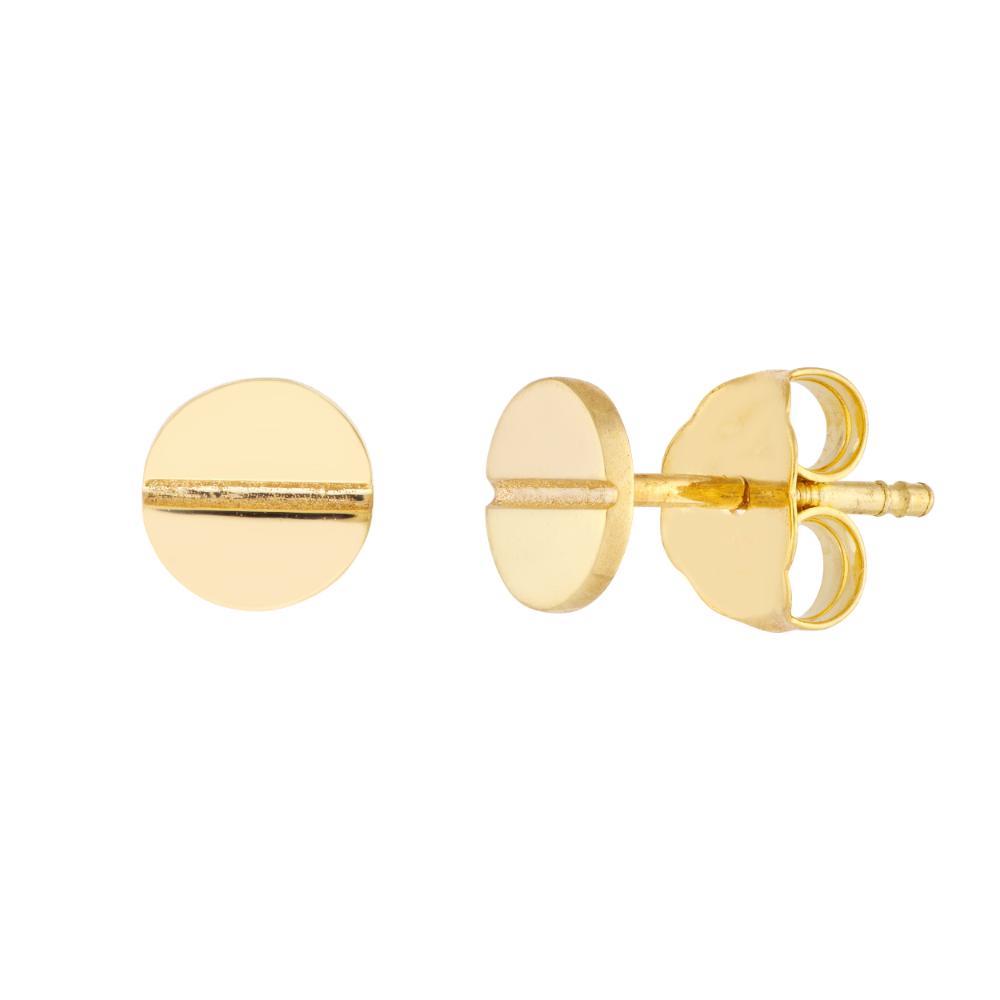 HAWLEY ST Screw Stud Earrings on Post Back