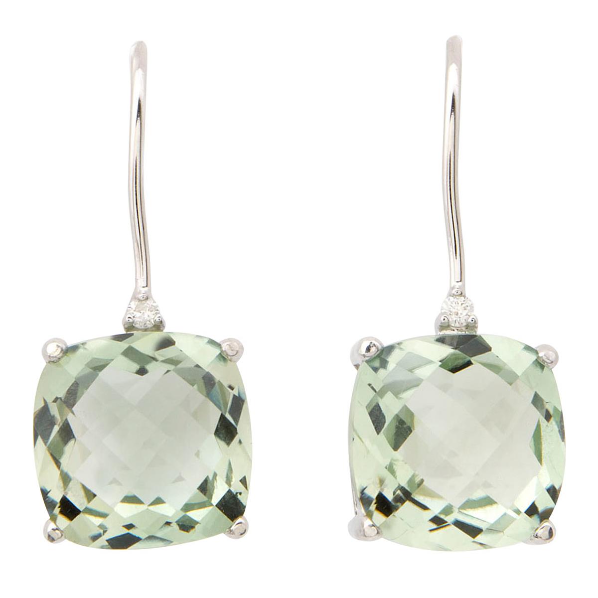 Jilco Inc Green Amethyst Earrings