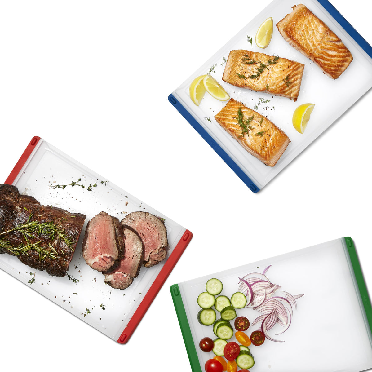 OXO Good Grips 3pc Everyday Cutting Board Set