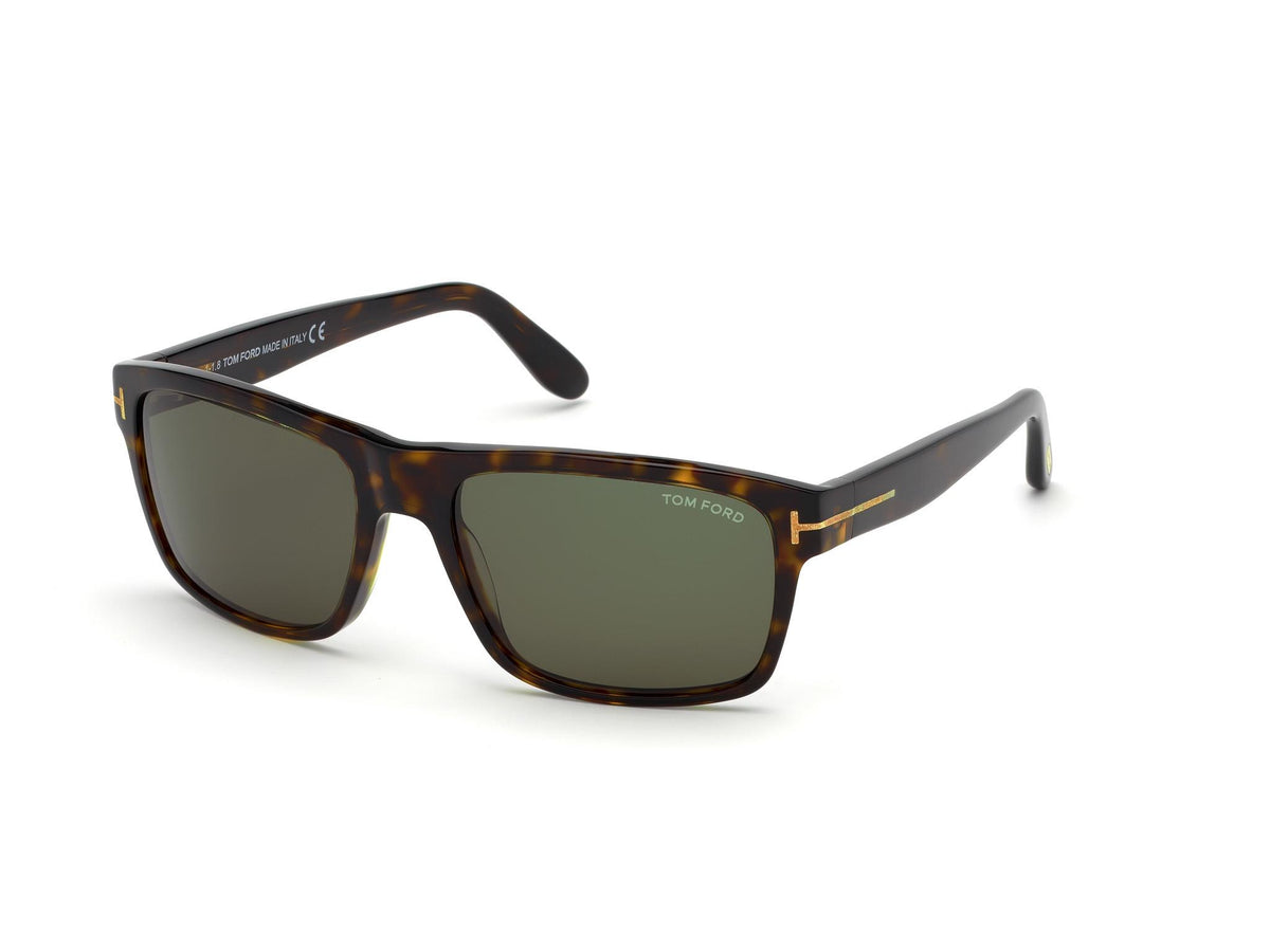 Tom Ford August Rectangular Sunglasses Size 58 mm