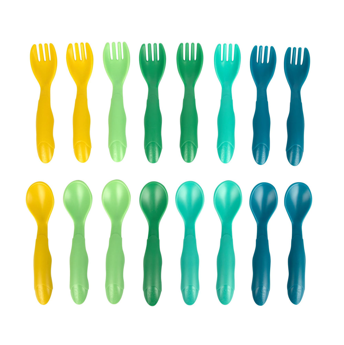 Tomy The First Years GreenGrown Reusable Flatware 16pk