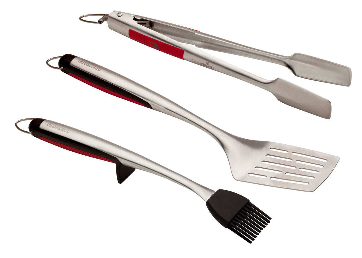 Char-Broil Grills Comfort Grip 3 Piece Tool Set