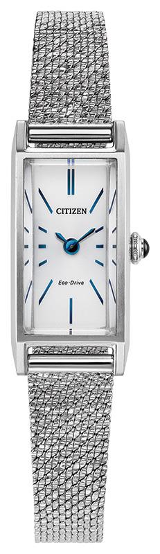 Citizen Watch Ladies' Eco-Drive Fio Stainless Steel Bracelet watch, White dial