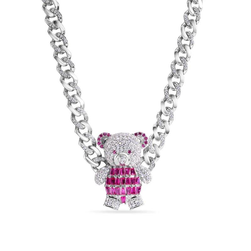 Infinity Luxe Jewelry Collection Teddy Bear Necklace