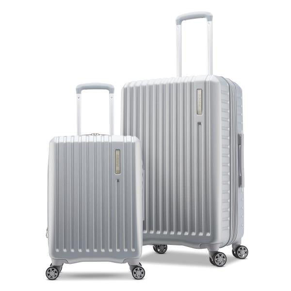 American Tourister Color Spin 2pc (20"/24") HS Set - Silver