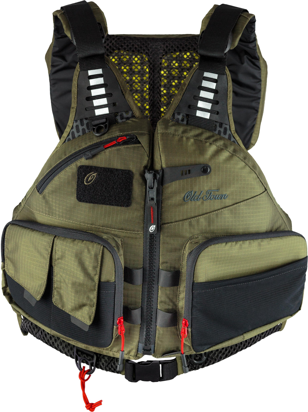 Old Town Lure Angler II Fishing Life Jacket in Moss/S/M