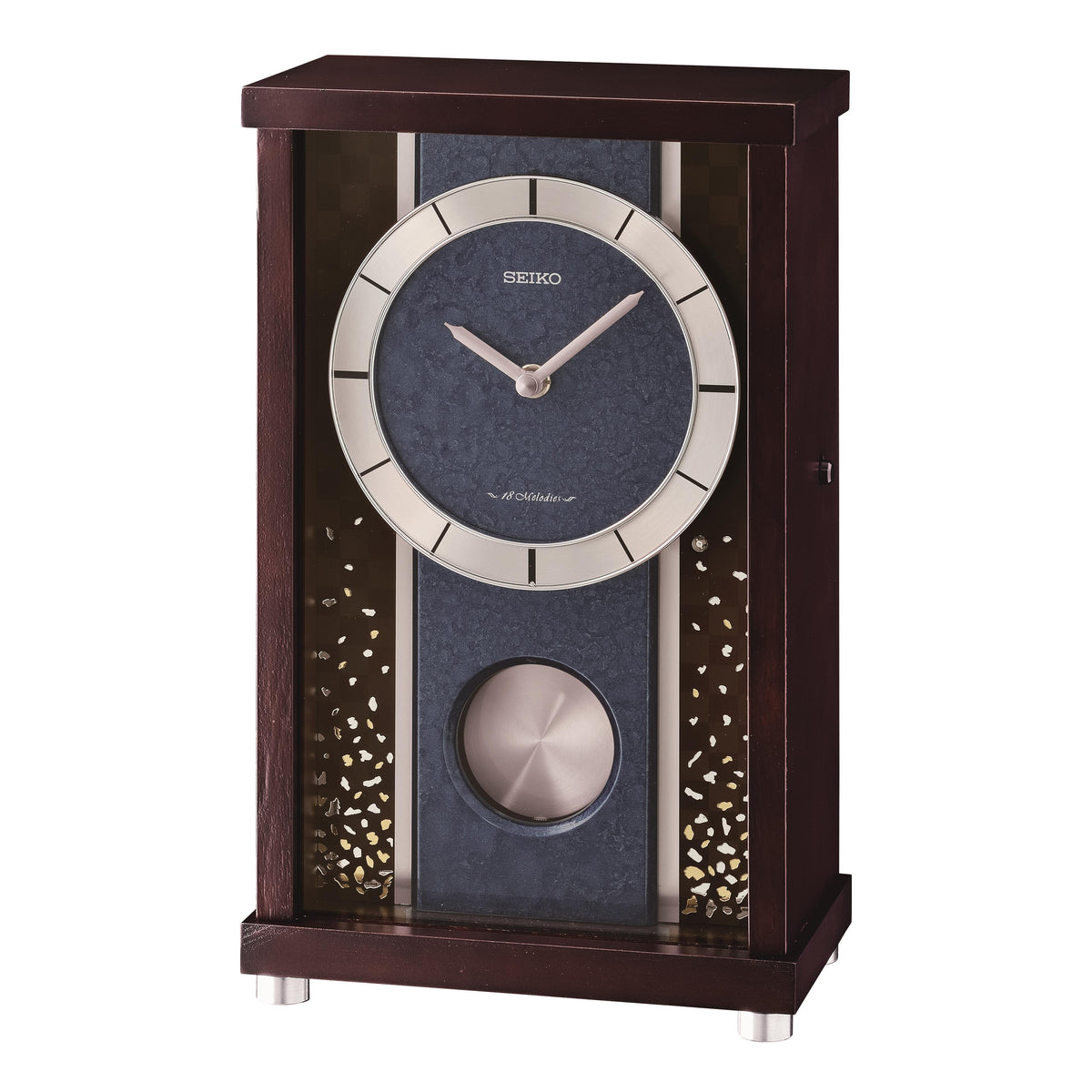 Seiko Clocks Mantel-Musical, Quartz, Brown