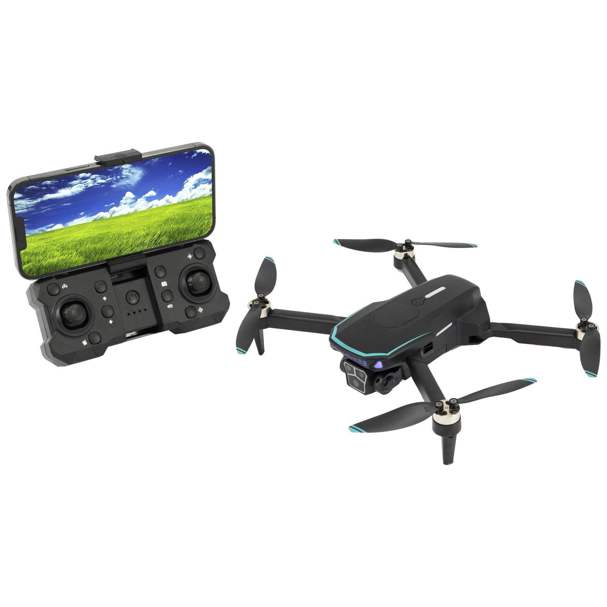 Sky Rider XG-34 Neith Foldable Brushless Drone w/ GPS & WiFi Camera