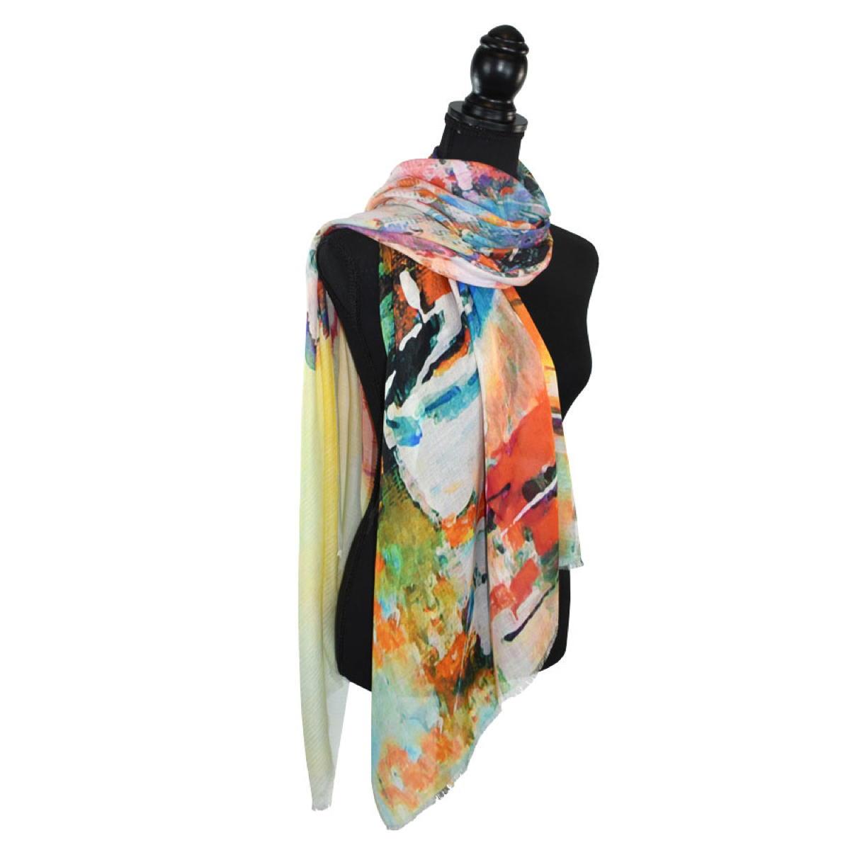 Dupatta Designs Combarro Colorful Scarf