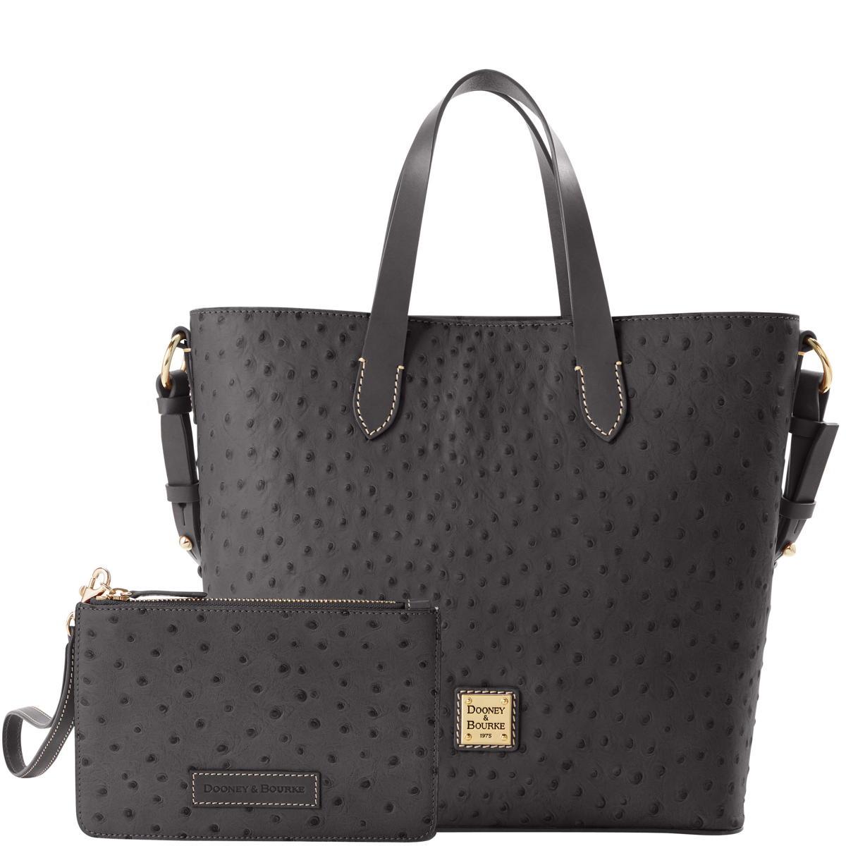 Dooney & Bourke Ostrich Liliana with Pouch