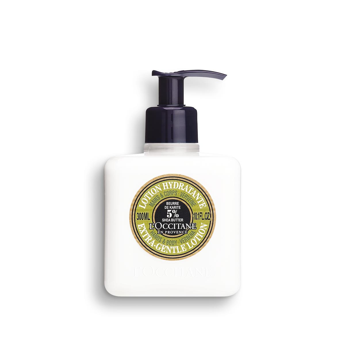L'Occitane en Provence Shea Butter Hands & Body Verbena Extra-Gentle Lotion - 300ml