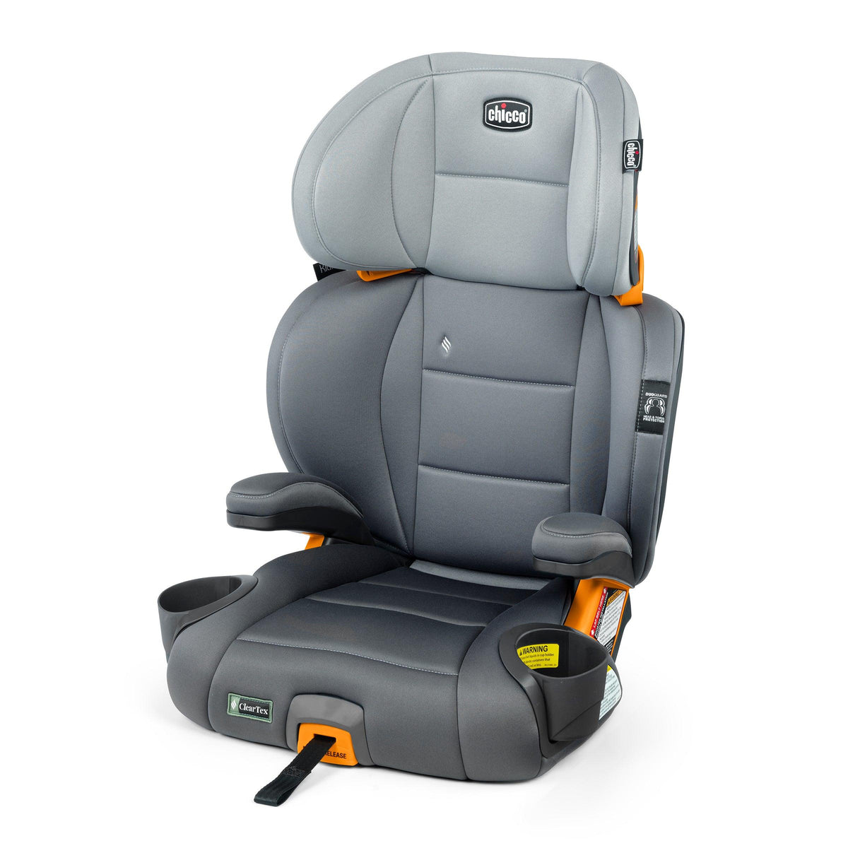 Chicco KidFit ClearTex Plus 2-in-1 Belt Positioning Booster Car Seat Drift