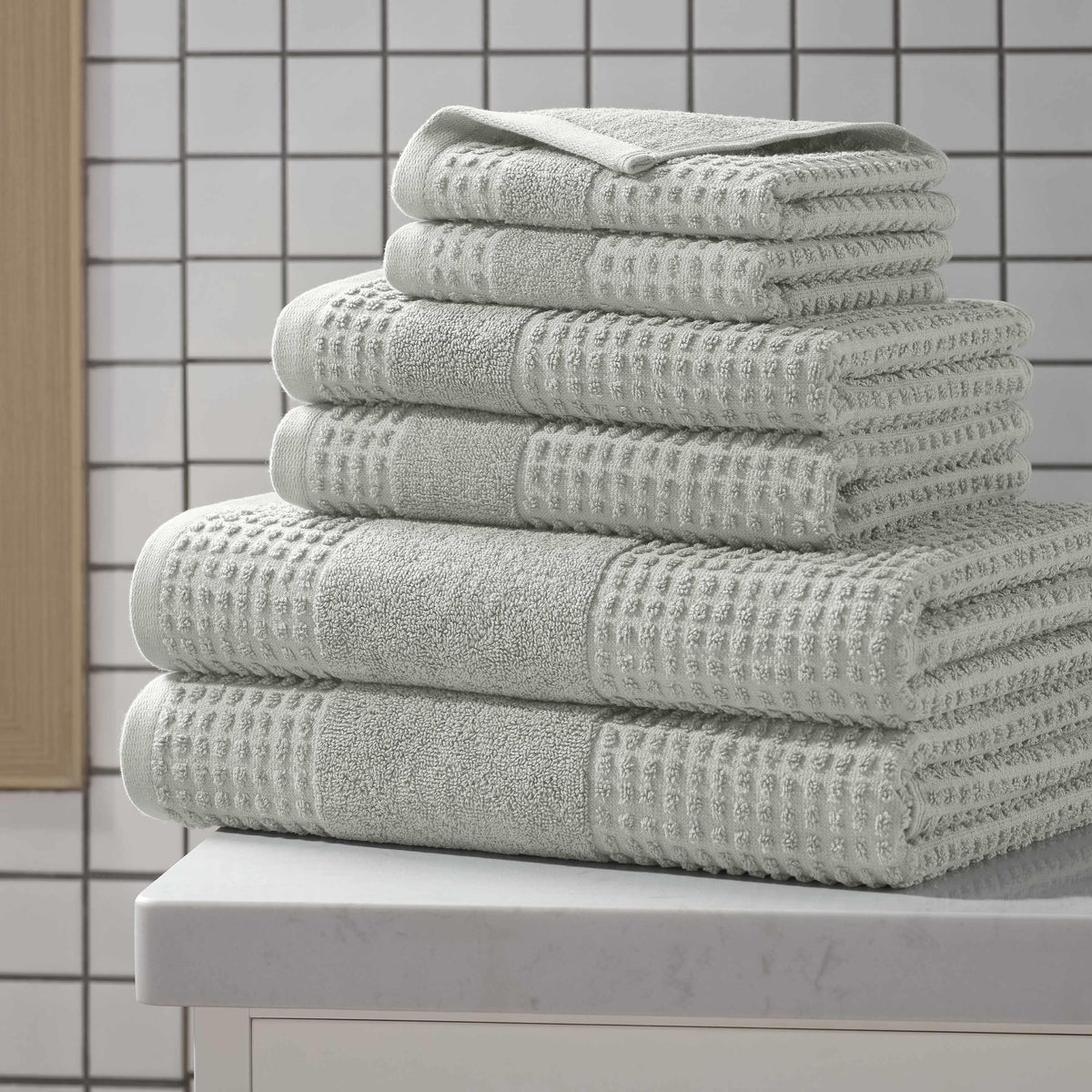 Martex Expression Air Sculpted 6 pc Towel Set Size 6 Piece To