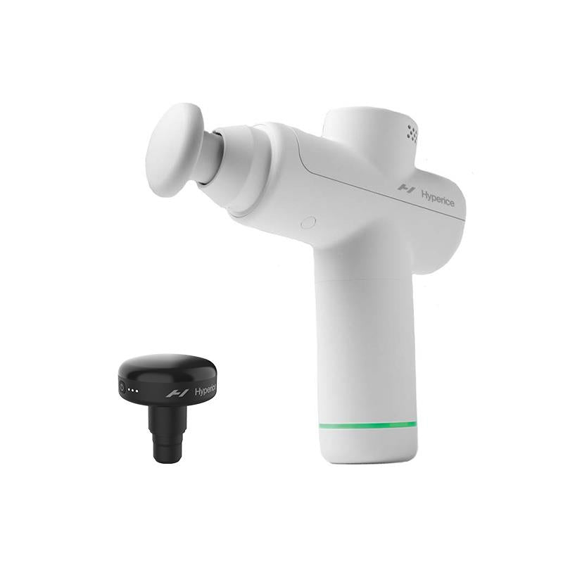 Hyperice Hypervolt Go 2 - Grey w/Heated Head Attachment